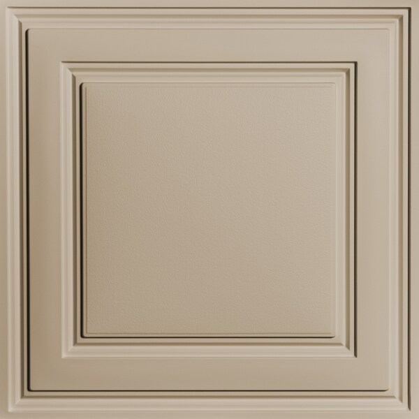 Ceilume Oxford 2ft x 2ft Latte Ceiling Tile V3-OX-22LAO - main